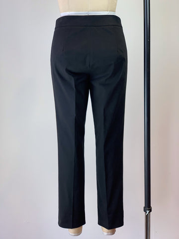 Slim Ankle Length Pant Black