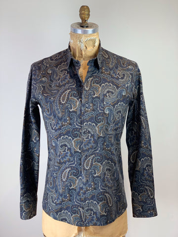 Men’s Rustic Shades Paisley Utility Shirt