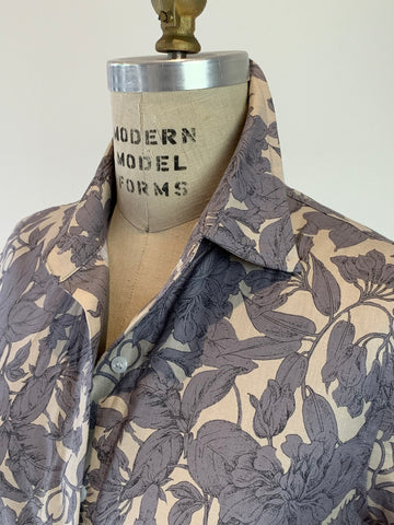 Quite Garden Shirt Dress