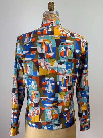 Men's Carnaby Cast (Ode to designer Robert Stewart) Liberty Tana Lawn Shirt