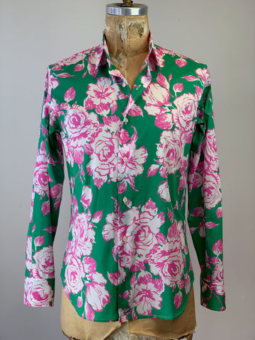 Men's Vintage Roses on Kelly Liberty Tana Lawn Shirt
