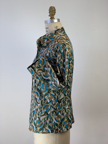 Women’s Jewelled Peacock Liberty Tana Lawn Shirt