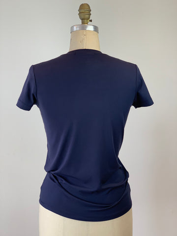 Perfect Crew Neck T-Shirt Navy