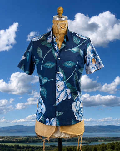 MEN’S GIANT FLORAL LIBERTY TANA LAWN SHIRT