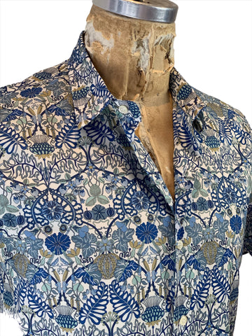 Men's Morris Liberty Tana Lawn Straight Cut Shirt