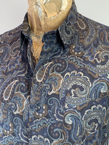 Men’s Rustic Shades Paisley Utility Shirt