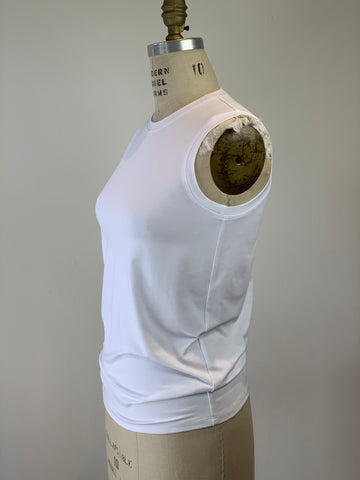 Perfect Sleeveless T-Shirt White
