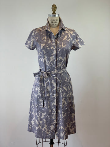 Quite Garden Shirt Dress