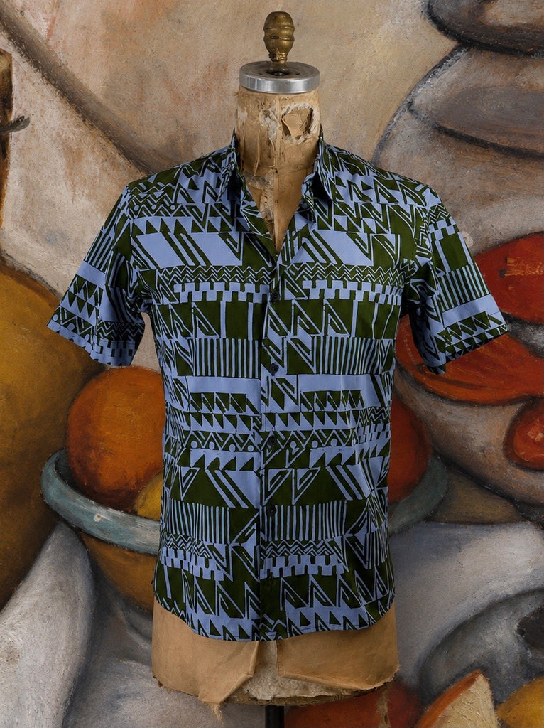 MEN’S PRIMITIVE GEOMETRIC SHIRT