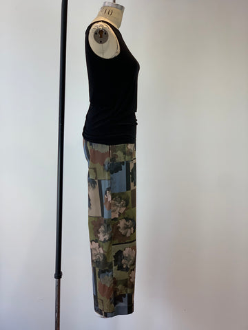 Liberty Gay Camo Pull on Palazzo Pant