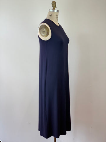 Perfect Sleeveless T-Shirt Dress Navy