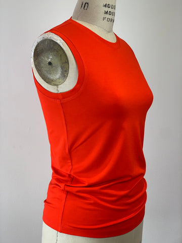 Perfect Sleeveless T-Shirt Persimmon