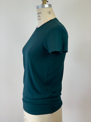 Perfect Crew Neck T-Shirt Forest Green