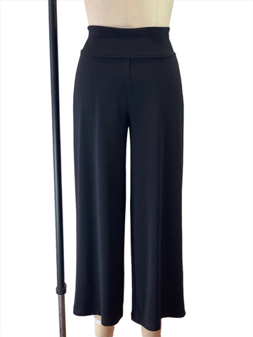 Black Jersey Pull On Pant