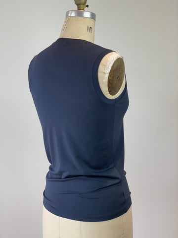 Perfect Sleeveless T-Shirt Shale Grey