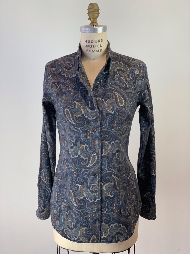 Women’s Rustic Shades Paisley Easy Shirt