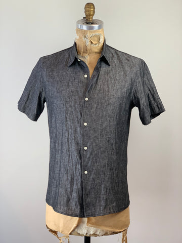 MEN’S HEMATITE LINEN SHIRT