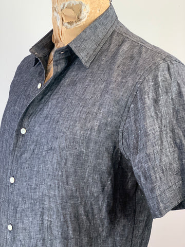 MEN’S HEMATITE LINEN SHIRT