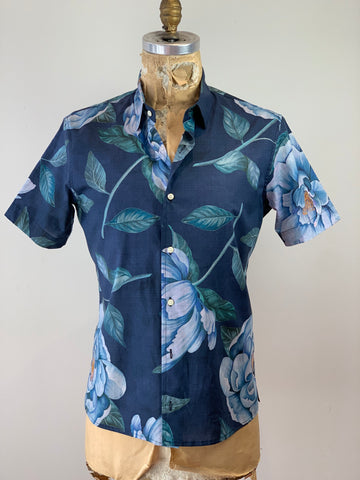 MEN’S GIANT FLORAL LIBERTY TANA LAWN SHIRT