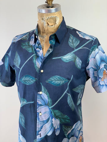 MEN’S GIANT FLORAL LIBERTY TANA LAWN SHIRT