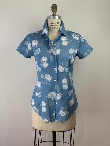 WOMEN’S WATER LILIES LIBERTY TANA LAWN SHIRT