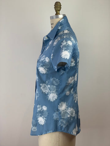 WOMEN’S WATER LILIES LIBERTY TANA LAWN SHIRT