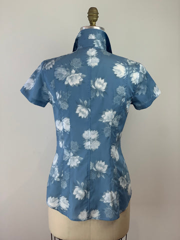 WOMEN’S WATER LILIES LIBERTY TANA LAWN SHIRT