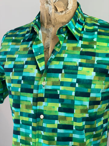 MEN’S CUBIST OCEAN SHIRT