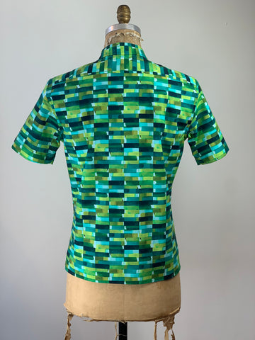 MEN’S CUBIST OCEAN SHIRT