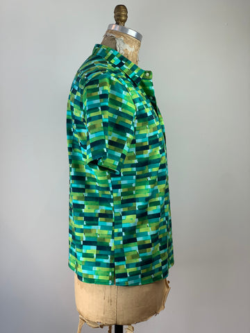 MEN’S CUBIST OCEAN SHIRT