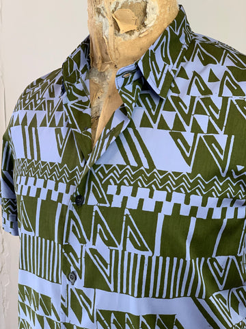 MEN’S PRIMITIVE GEOMETRIC SHIRT